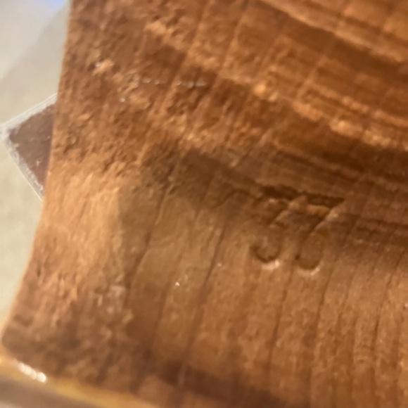 Pink Tessa Clogs handmade handprinted child size 2 - Picture 7 of 7